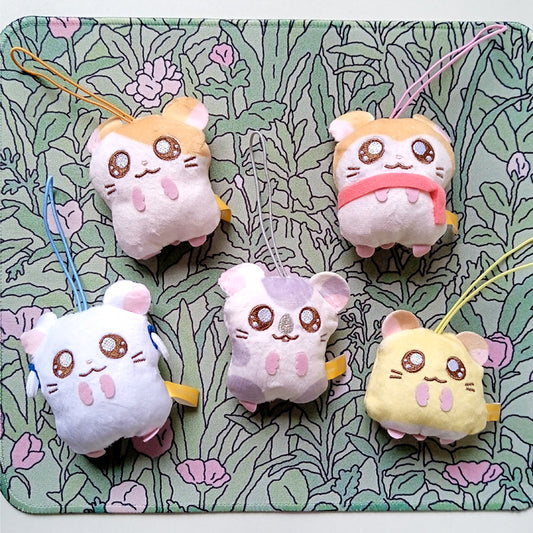 HAMTARO PLUSH STRAPS