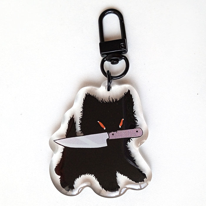 BAD KITTY KEYCHAIN – XUH