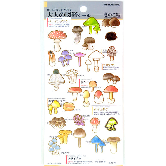MUSHROOMS STICKERS
