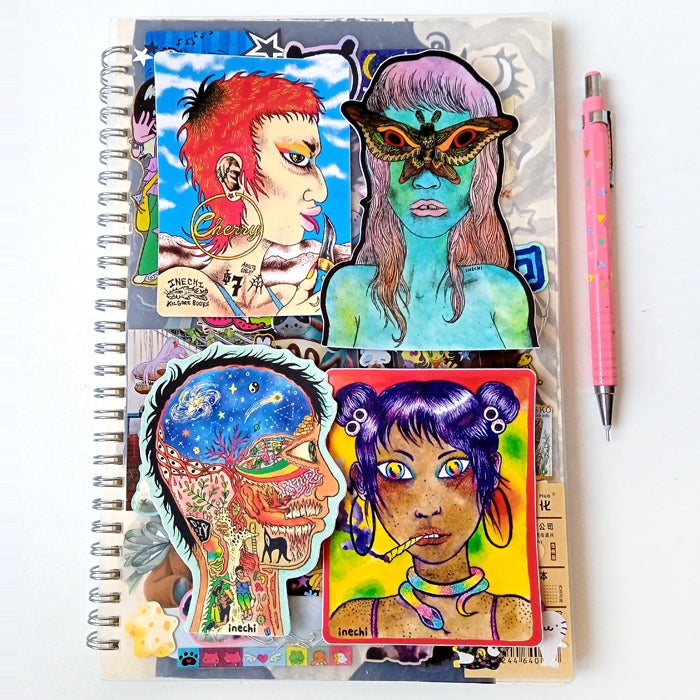 COVER GIRLS STICKERS – INECHI