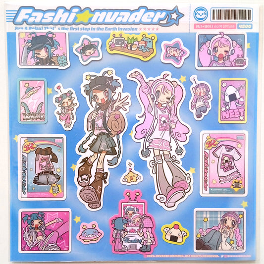 SUPER FASHION INVADER STICKERS – INVADER DARLING