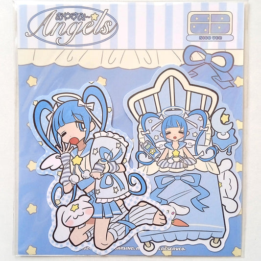 GOODNIGHT ANGELS STICKERS – INVADER DARLING