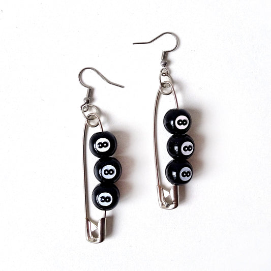 8 BALL EARRINGS
