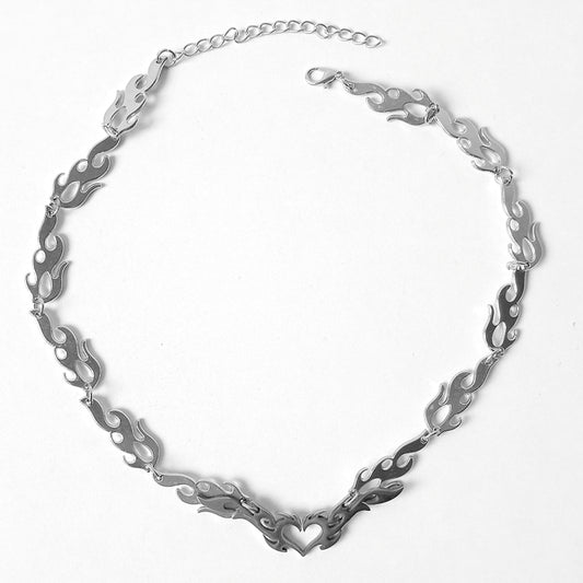HEART ON FIRE CHAIN