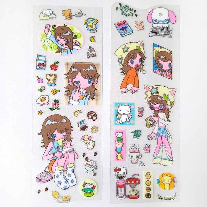 COFFE BREAK STICKERS – SUNONEBIRD