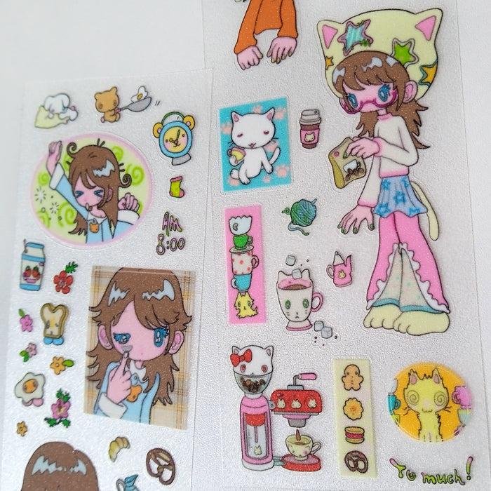 COFFE BREAK STICKERS – SUNONEBIRD