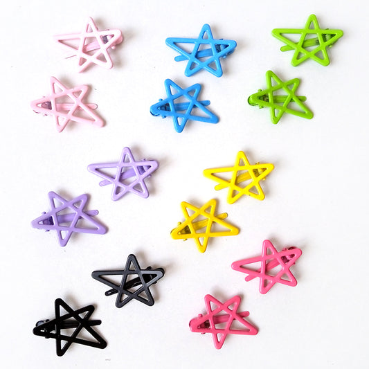 DOODLE STARS HAIRCLIP SET