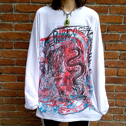 LOCO LONG SLEEVE WHITE SHIRT – EPIGONO