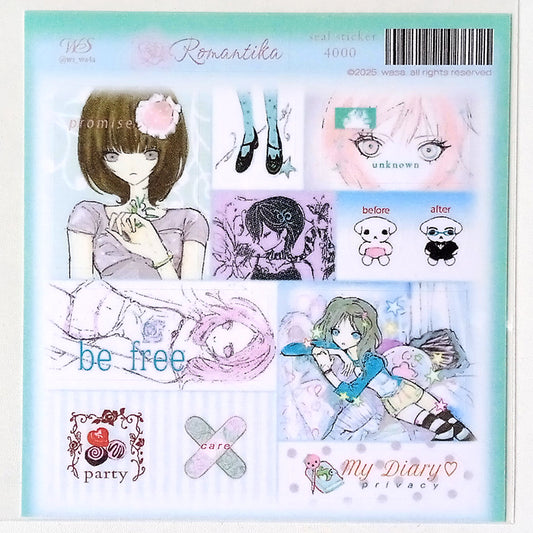 ROMANTIKA STICKERS – WASA