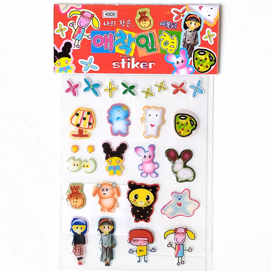 DOODLE 3D STICKERS – ISNO MART