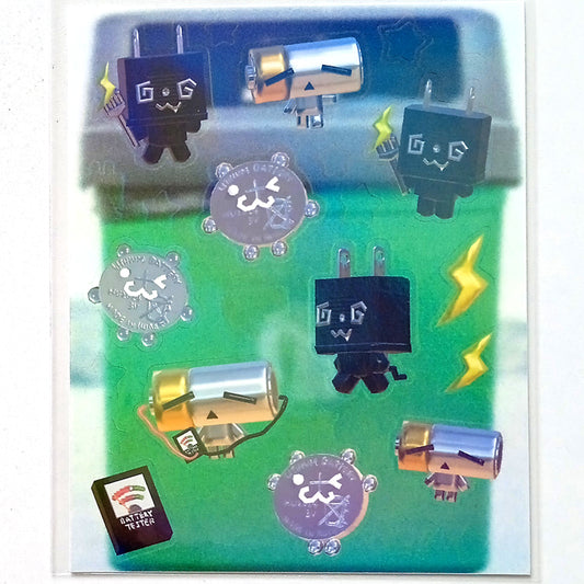 BATTERY STICKERS – HUHUEE
