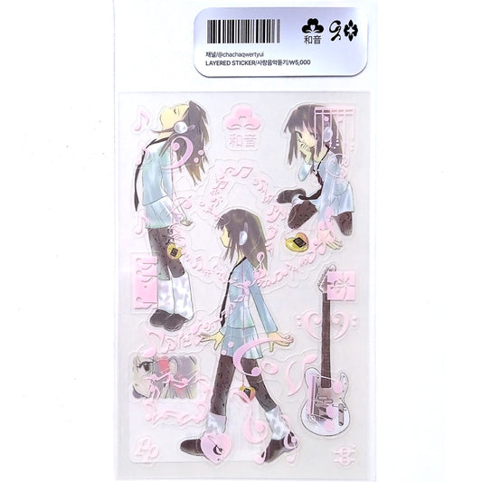 LAYERS OF MUSIC STICKERS – CHANNEL