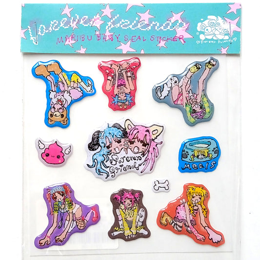 FOREVER FRIENDS 3D STICKERS – MARIBU