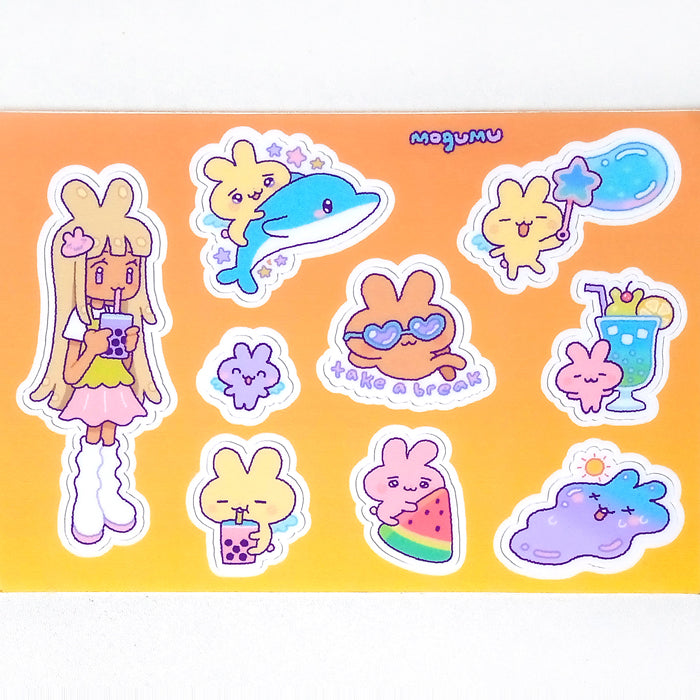 SUMMER STICKERS – MOGUMU