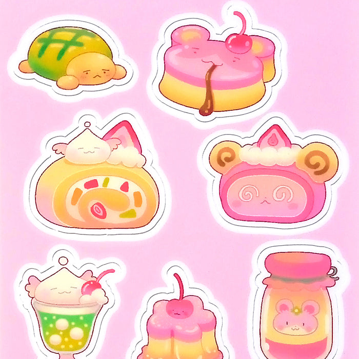 YUMMY DESSERTS STICKERS – MOGUMU