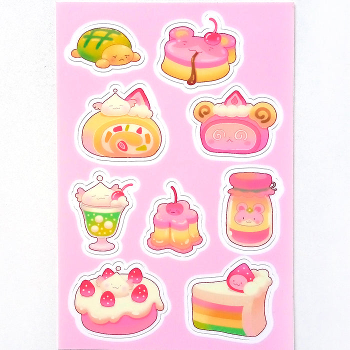 YUMMY DESSERTS STICKERS – MOGUMU