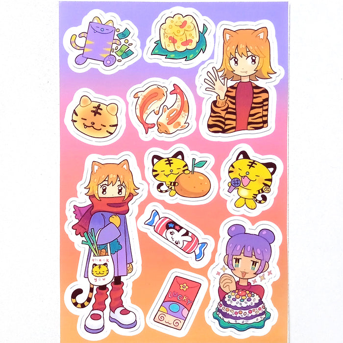TIGER STICKERS – MOGUMU