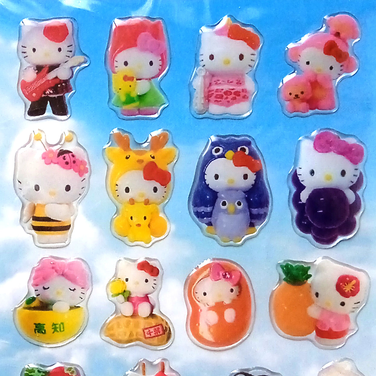 HELLO KITTY 3D STICKERS