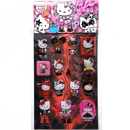 HELLO KITTY EMO 3D STICKERS
