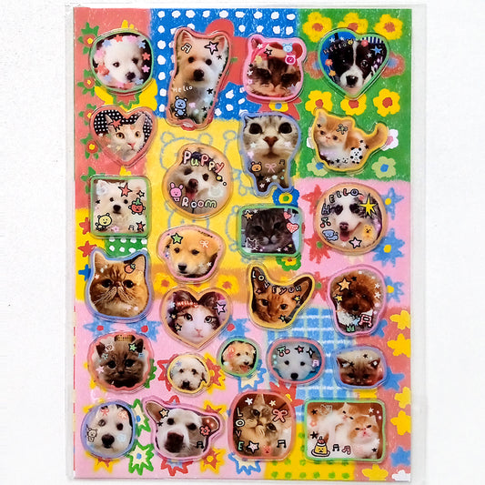 PET DOODLE BUBBLES 3D STICKERS – TOMATO BEAR