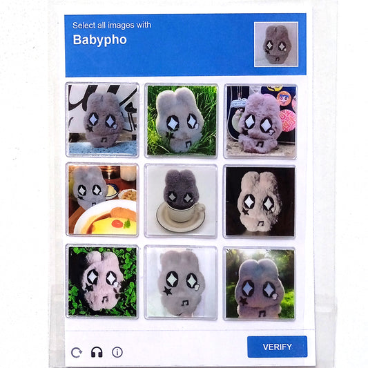 BABYPHO 3D CAPTCHA STICKERS – MEITING