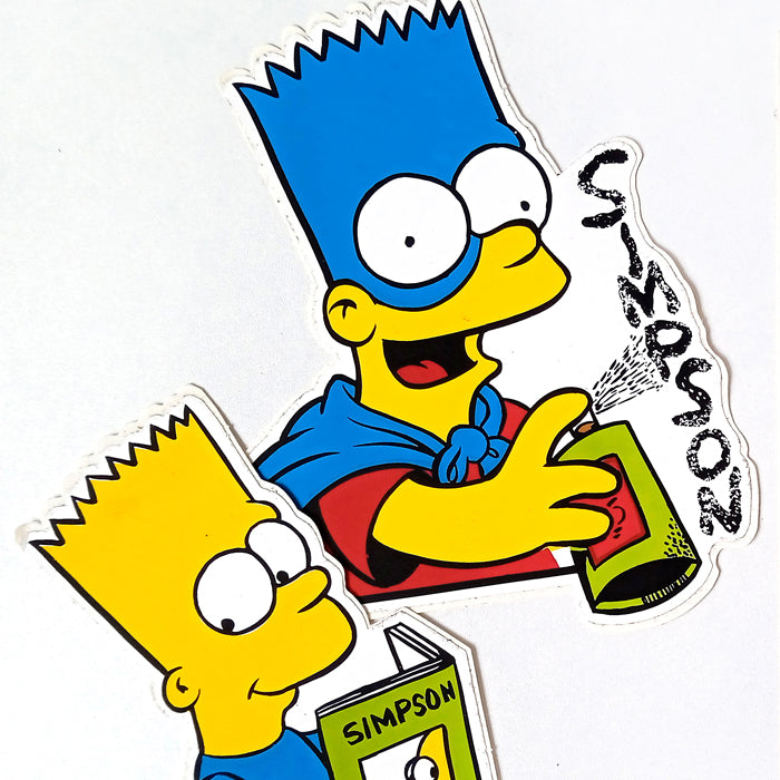 SIMPSONS STICKERS ★ BART