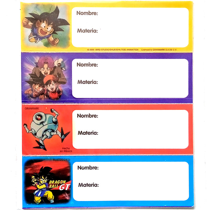 DRAGON BALL STICKERS ★ FRAMES