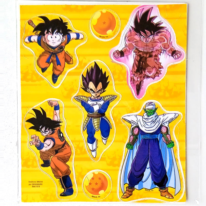 DRAGON BALL STICKERS ★ BLUE / YELLOW