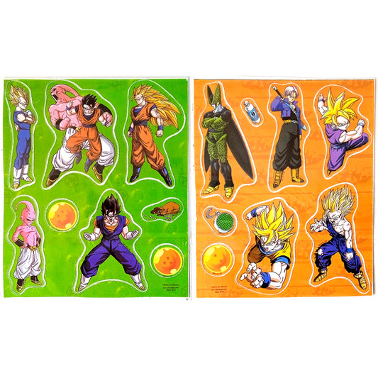 DRAGON BALL STICKERS ★ GREEN / ORANGE