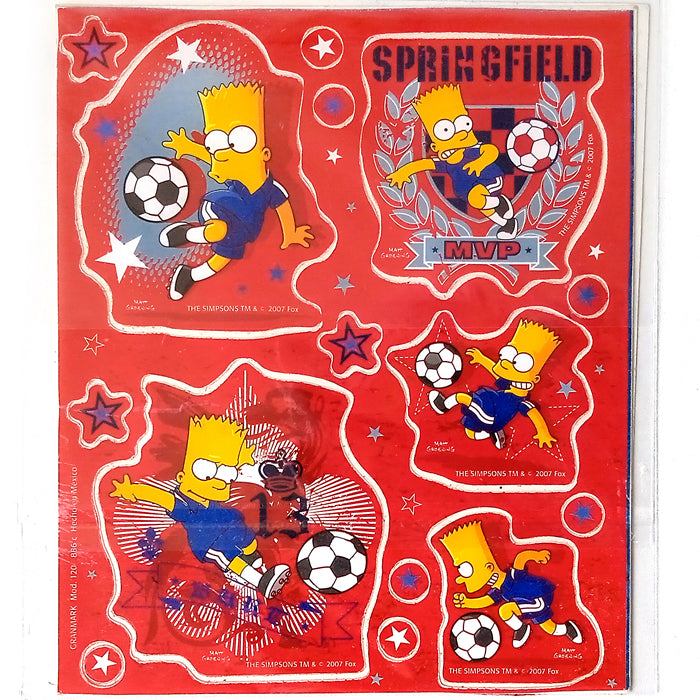 SIMPSONS STICKERS ★ FOOTBALL