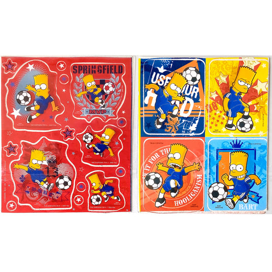SIMPSONS STICKERS ★ FOOTBALL
