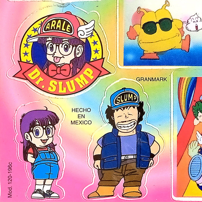 DR. SLUMP STICKERS ★ RAINBOW