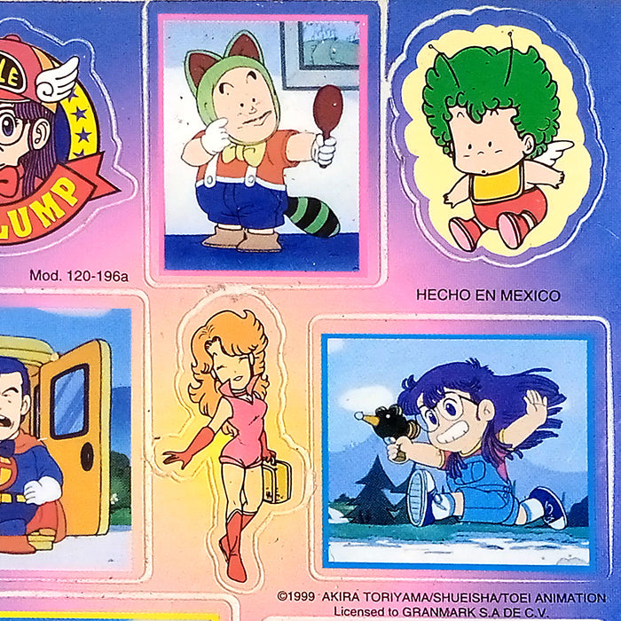 DR. SLUMP STICKERS ★ HAPPY