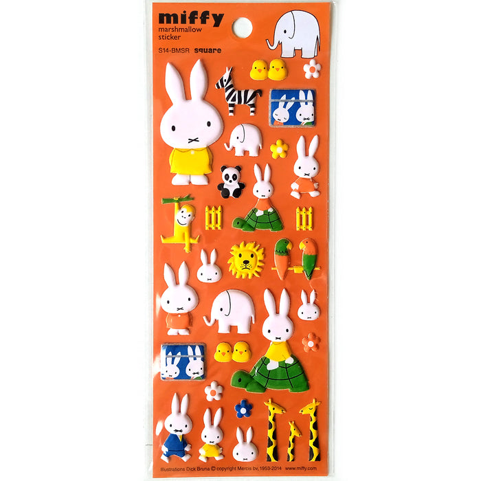 MIFFY AT THE ZOO 3D STICKERS