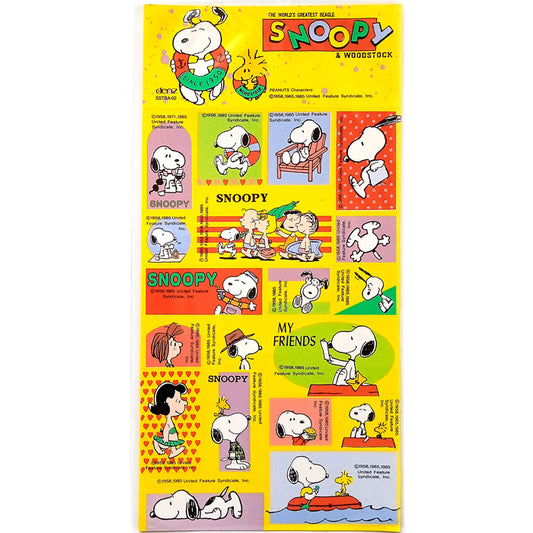 SNOOPY & WOODSTOCK STICKERS