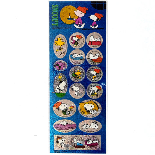 SNOOPY SLEEPY STICKERS