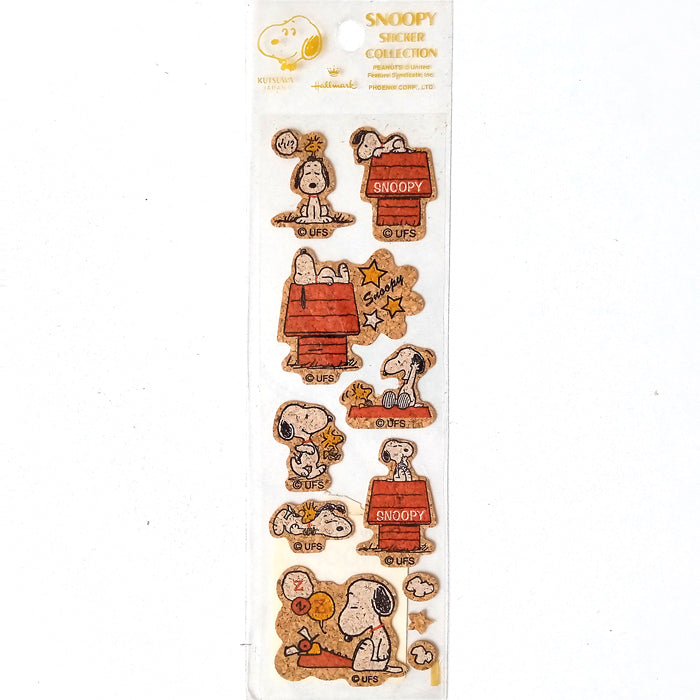 SNOOPY CORK STICKERS ★ HOME