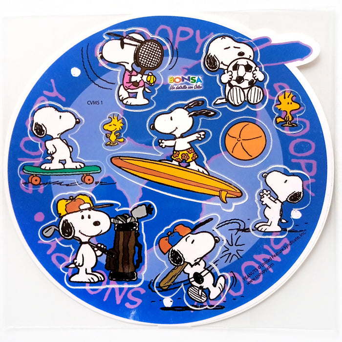 SPORTS SNOOPY STICKERS