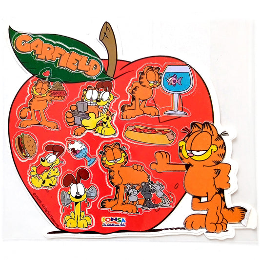 GARFIELD APPLE STICKERS
