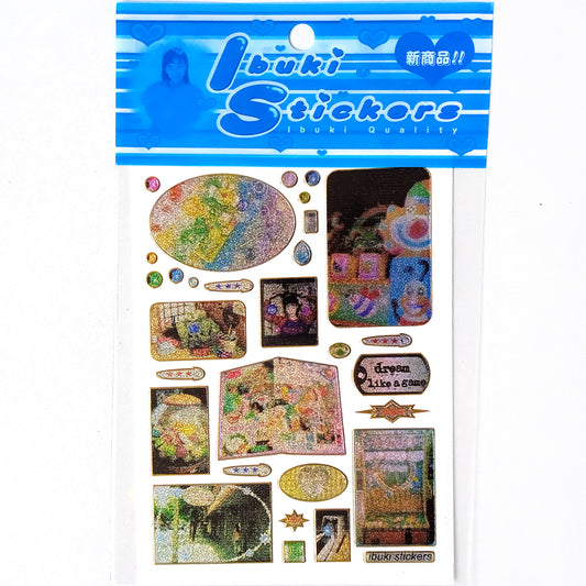 DREAM LIKE A GAME STICKERS – IBUKI