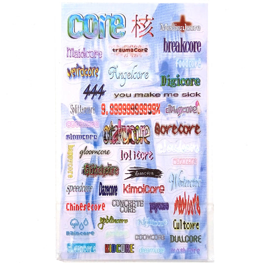 CORE STICKERS – MEWGODOW