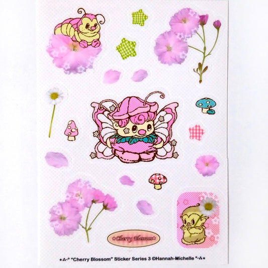 CHERRY BLOSSOM STICKERS – HANNAH-MICHELLE