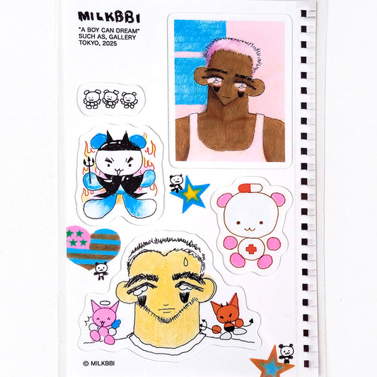 IN MY SKETCHBOOK STICKERS ★ A – MILKBBI