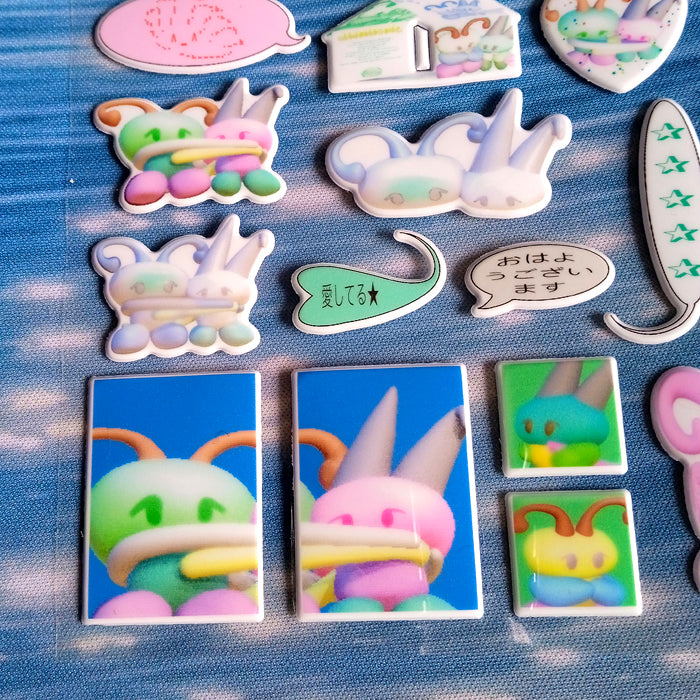 SOFT HOUSE 3D STICKERS – ALLDOLLSCODE