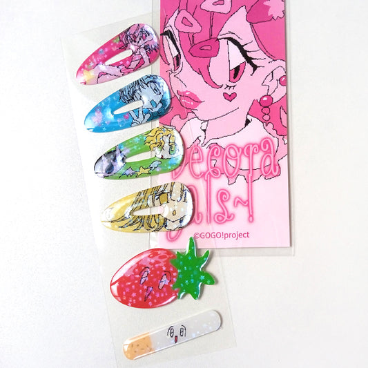 DECORA HAIRCLIPS 3D STICKERS – GOGO! PROJECT