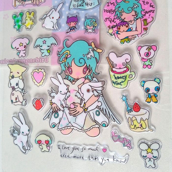 DATING ME IS LIKE THIS 3D STICKERS – SUNONEBIRD
