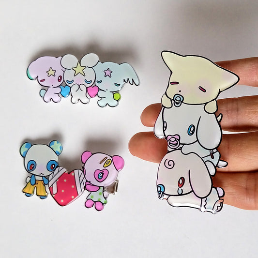 BABY ANIMAL HAIRCLIPS – SUNONEBIRD