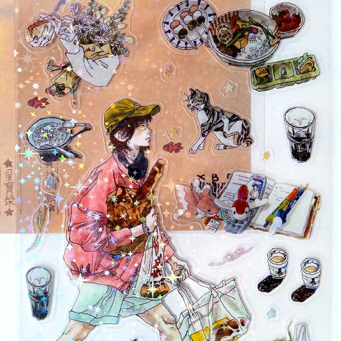 AFTER SCHOOL ON A FRIDAY STICKERS – XING BAORONG