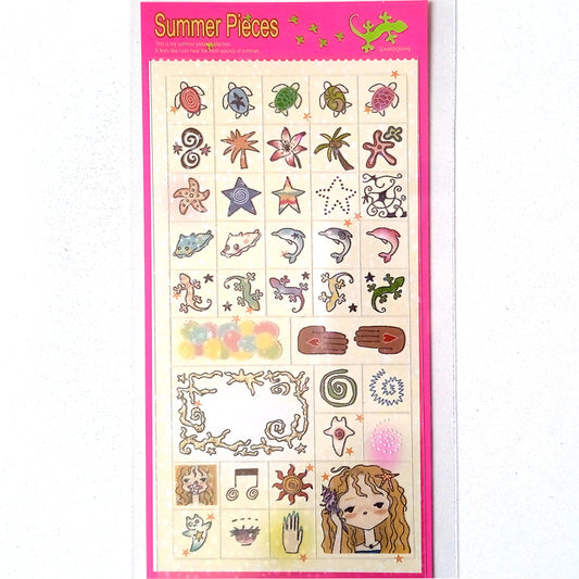 SUMMER PIECES STICKERS – ANKK