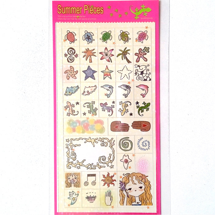 SUMMER PIECES STICKERS – ANKK
